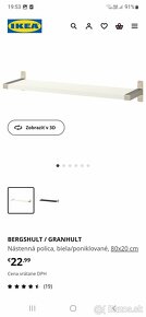 Ikea poličky bergshult - 3
