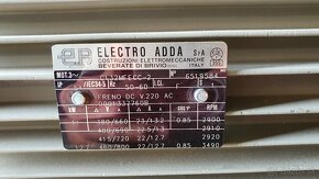 Elektromotor Electro Adda 11 kw, patkový, s brzdou - 3