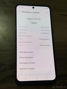 Predám Samsung Galaxy A55 5G 128GB Stav Nového Telefónu - 3