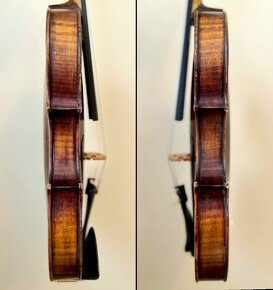 husle 4/4 model Stradivari ( cherry oil) - 3