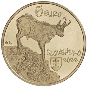 5 eurové mince / 5€ Slovensko / pinzeta na mince. - 3