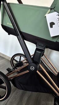 Cybex priam rose gold 4.0/leaf green v záruke - 3