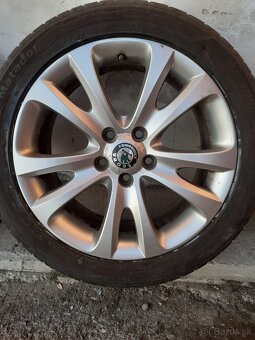 ALU disky Škoda Superb 5x112 r17 trifid - 3