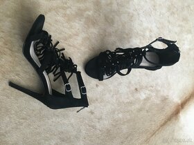 čierne sandále - 3