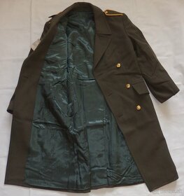 Vojenský zimný kabát k dôstojníckej uniforme ČSĽA. - 3