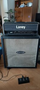 Gitarová hlava Laney LV300+reprobox Kustom - 3