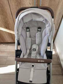 CYBEX Kočík športový Balios S Lux Silver Lava Grey Gold - 3