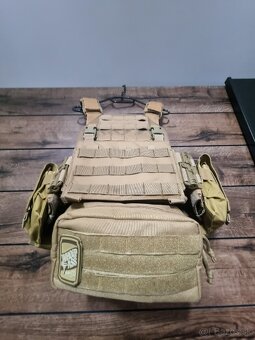 Airsoftová vesta + opasok - 3