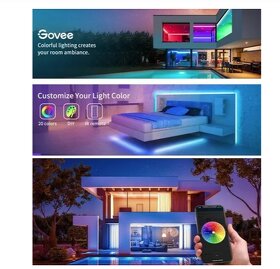 Govee WiFi RGB Smart LED pásik 15 m + ovládač - 3