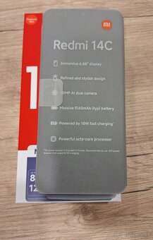 Xiaomi Redmi 14C 4/128GB Starry Blue, nepoužívaný, záruka - 3