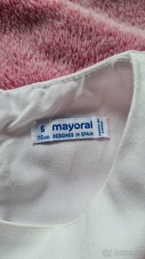 Mayoral dievčenské šaty, veľ. 110 - 3