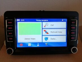 2 DIN univerzalene 7 pal. autoradio VW SKODA SEAT GPS WIFI - 3