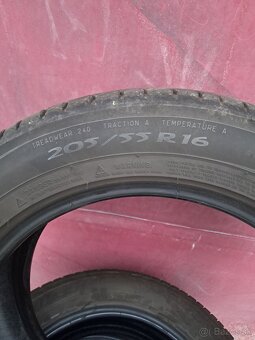 Predám letné pneumatiky 205/55 r16 - 3