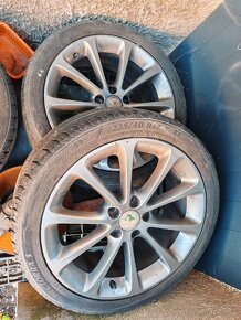 5x110 stredová diera 65.1 s letnými pneu  235/40 R18 - 3