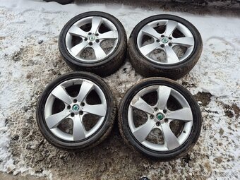 Predám elektróny 5x112r17 originál Škoda VW GROUP - 3