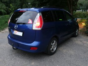 Predám Mazda 5, modrá, r.2009, benzín, 7-miestna -TOP PONUKA - 3