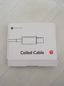 Keychron Coiled Cable - white - 3