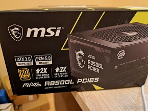 MSI MAG A850GL PCIE5 napájací zdroj 850W - 3