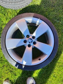 Hlinikove disky 17" original Skoda 7J X17 H2 ET41 - 3