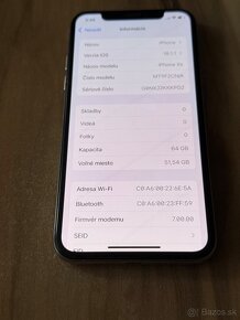 Predám Apple iPhone XS 64GB Silver Stav nového telefónu - 3