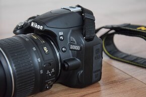 Nikon d3100 s VR objektivom nikkor 18-55 AF 6tis. snimkov - 3