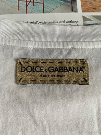 Dolce & Gabbana tričko ORIGINÁL - 3