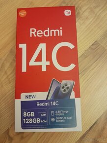 Predam redmi 14C novy cena 70€ - 3