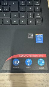 Predám zánovný notebook LENOVO IDEAPAD 100 - 3