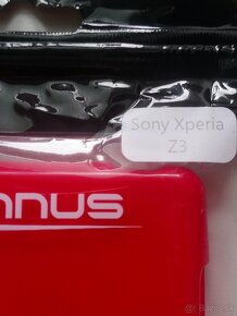 Zadné púzdro na Sony Xperia Z3 (D6603) červené (nové) - 3