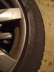 Zimné pneu 215/55 R 17  passat, superb - 3