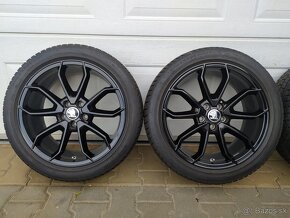 Orig. sada Audi, VW, Škoda, Seat 5x100 R17 + pneu 215/45 R17 - 3