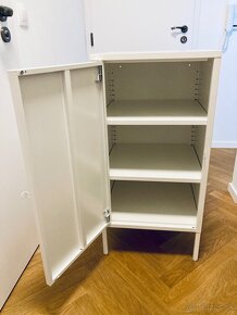 Plechová skrinka HÄLLAN Cabinet, biela, 45x75 cm, IKEA - 3