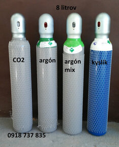 Argón , kyslík , acetylén , mix CO2 - 3