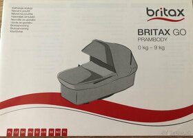 Trojkombinácia - BRITAX GO BIG Grey - TOP STAV - 3