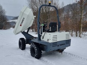 3t sklápač TEREX OBRÓT 4X4+KIPER z Nórska Perfektný stav KUB - 3