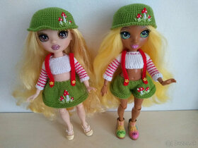 Kožuchy šaty pre bábiky Rainbow high barbie čiapky - 3