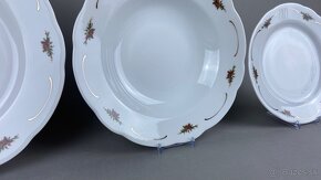 Vianočná porcelánová sada tanierov,  18dielna - 3