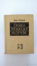 Volný Jan, Česko- Německý Slovník I. a II. diel, 1963 - 3