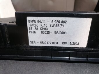 Klimapanel bmw e39 e53 - 3