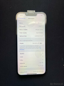 Apple iPhone 13 Pro 128 GB Graphite - na diely - 3