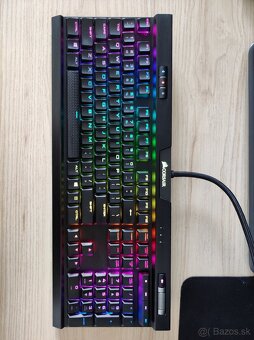 Klávesnica CORSAIR K70 RGB MK.2 LP + podložka zadarmo - 3