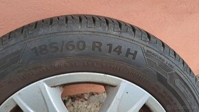 Hlinníkové Alu disky 185/60  R14  82H - sada 4 ks - 3