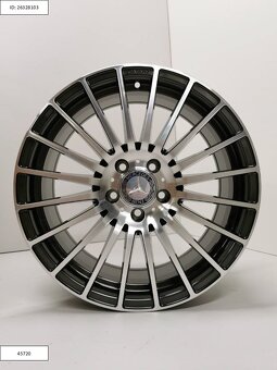 Mercedes A,B,CLA,C,E alu disky 8Jx18 ET45 5x112 1248 - 3