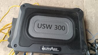 IN PHASE USW300 300W ultratenký aktívny subwoofer - 3