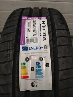 Alu 5 x 112 R 18" + letné pneu 225/40 R 18. - 3