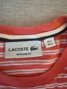 Predam Lacoste tričko, velkost S - 3