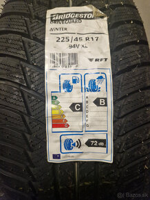 225/45 r17 zimne pneumatiky 2KS runflat 225 45 17 pneu - 3