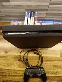 Playstation 4 Slim 500GB, ovládač+ hry - 3