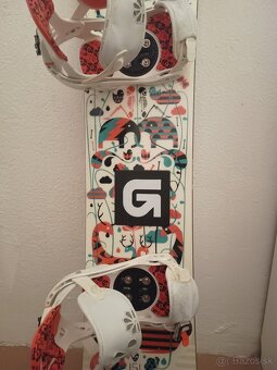 151 cm krasny farebny snowboard SALOMON s viazanim - 3