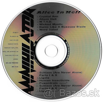 CD Annihilator – Alice In Hell 1989 - 3